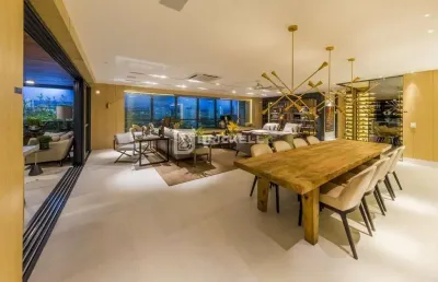 Apartamento 3 suítes à venda no ecoville, curitiba, 272m²
