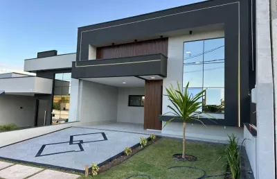 Casa nova , térrea à venda em condomínio na cidade de indaiatuba sp - 3 quartos suítes, planejada, com ofurô