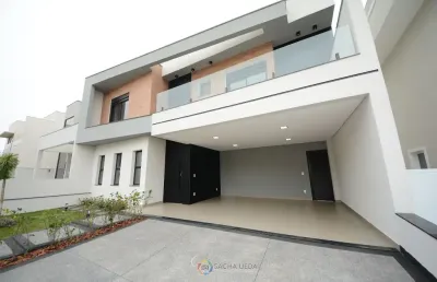 Sobrado à venda na cidade de indaiatuba, em condomínio no bairro nobre bela vista, com 3 suítes, terreno de 300m² e piscina privativa