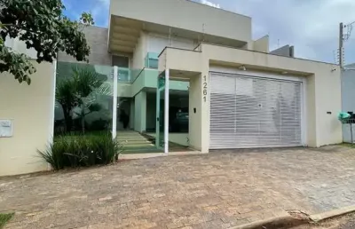 Casa à venda com 4 suítes, área de lazer completa em maringá  r  3.000.000,00