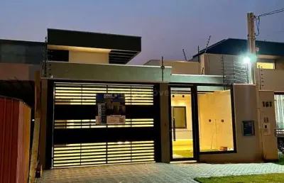 Casa nova- moderna - 3 quartos - sendo 1 suíte - jardim munique