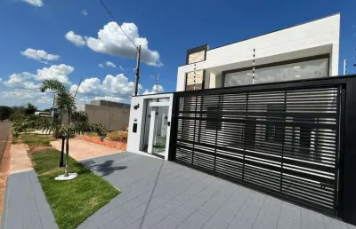 Casa sofisticada com piscina no jardim mediterrâneo | maringá-pr