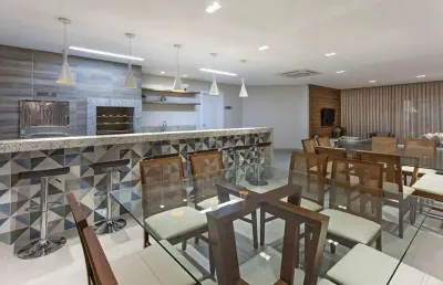 Excelente apto a venda no edifício maya stellata-zona 3 com 3 suítes e 3 vagas de garagem paralela