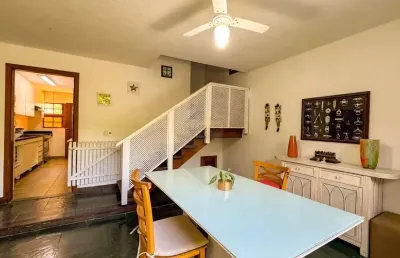Casa em condomínio na praia de juquehy - locação anual