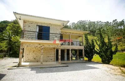 Casa de 03 dormitórios, rio farias, antônio carlos, sc