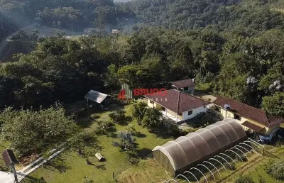 Linda chácara, bairro, santa barbara, antônio carlos, sc