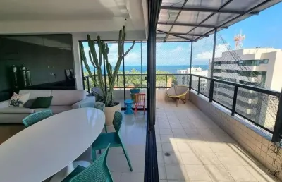 Cobertura 3 quartos com suíte master e vista mar – | mangabeiras, maceió/al