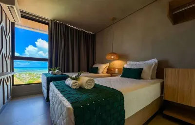 Condomínio zamà - casas à venda com 3 suítes e vista permanente do mar