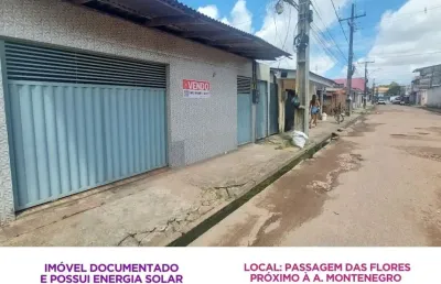 Casa de  2 quartos à venda em icoaraci próximo à augusto montenegro ( psg das flores)