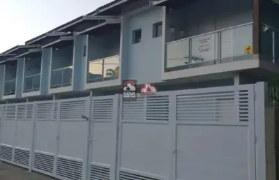 Sobrado para locação em condomínio sem taxa em massaguaçu em caraguatatuba/sp