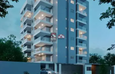 Apto novo - com varanda gourmet à uma quadra da praia.