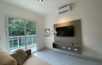 More em meio a natureza e perto da praia! apartamento mobiliado e com suíte no cidade jardim