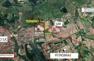 Terreno à venda na Avenida General Motors, S/N, Ronda, São José dos Campos