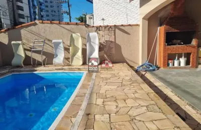 Casa ampla com piscina e churrasqueira - praia martim de sá
