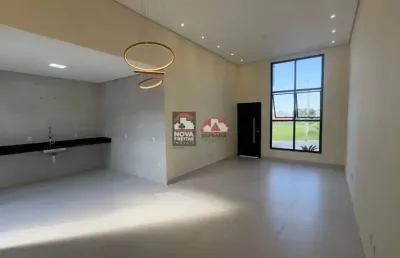 Casa térrea novíssima no condomínio bosque da imperatriz