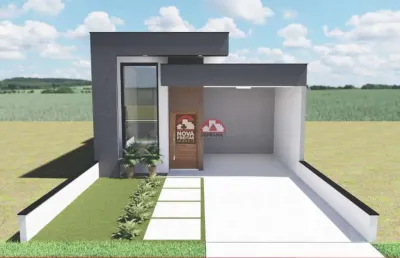Casa com 2 quartos à venda na Avenida Arthur Dos Santos (Loteamento Industrial), Quadra F, 12446, Residencial e Comercial Bosque da Imperatriz, Pindamonhangaba