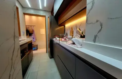 Apartamento reformado e decorado, edifício lion | martim de sá, caraguatatuba