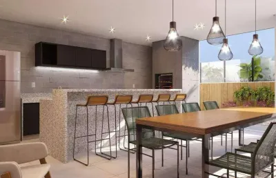 Apartamento para venda em goiânia, setor sudoeste, 2 dormitórios, 1 suíte, 2 banheiros, 1 vaga
