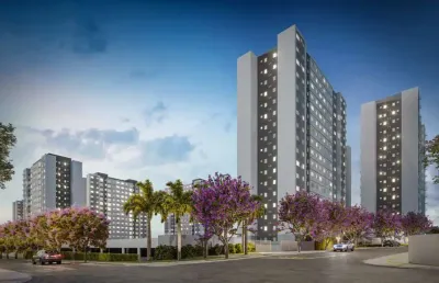 Apartamento para venda em goiânia, chácaras dona gê, 1 dormitório, 1 suíte, 1 banheiro, 2 vagas