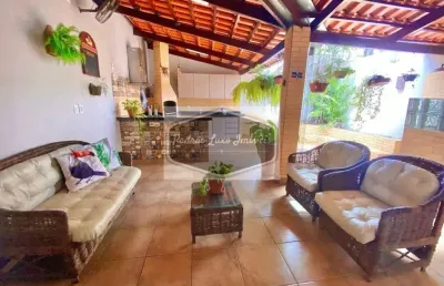 Casa de condomínio à venda no parque amazônia, goiânia, 195m²