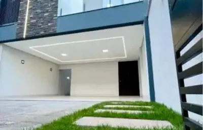 Casa à venda em jardim atlântico, goiânia: 3 suítes, 215m²