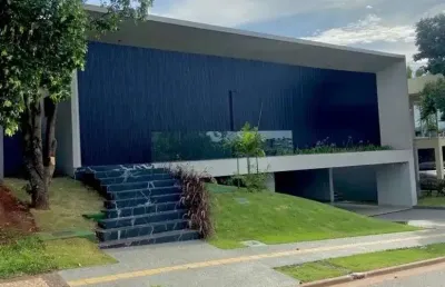 Casa de condomínio à venda no alphaville flamboyant, goiânia