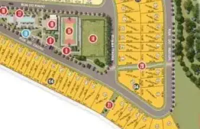 Terreno à venda em vila rosa, goiânia – 350m² pronto para construir
