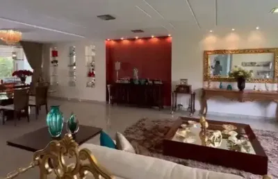 Casa de condomínio à venda no aldeia do vale, goiânia, 5 suítes