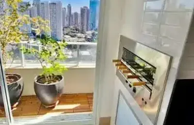 Apartamento à venda no setor marista, 134m², 3 suítes - goiânia