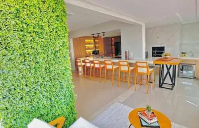 Apartamento à venda no village veneza, goiânia, 130m², 3 suítes