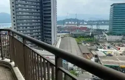 Casa comercial para alugar na Rua Visconde de Embaré, Valongo, Santos