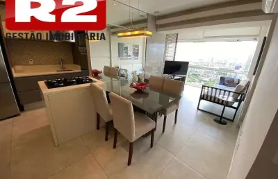 Apartamento com 2 quartos para alugar na Avenida Conselheiro Nébias, Boqueirão, Santos