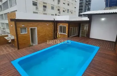 Rua prudente de morais, cobertura duplex, 4 quartos (2 suítes), 2 vagas 175m²