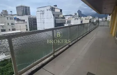 Cobertura / penthouse à venda, rua nascimento silva - ipanema. varanda, 5 quartos / 5 suítes, possi
