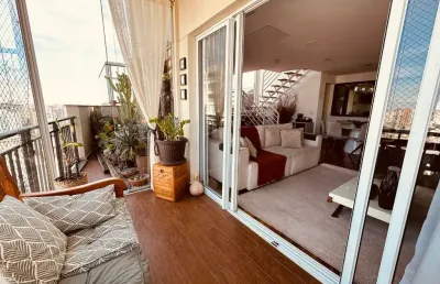 Cobertura à venda 3 quartos 1 suíte 3 vagas baeta neves - são bernardo do campo - sp