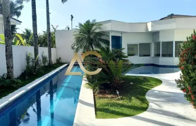 Casa de condomínio com 6 dorms, acapulco, guarujá, cod: ca0102
