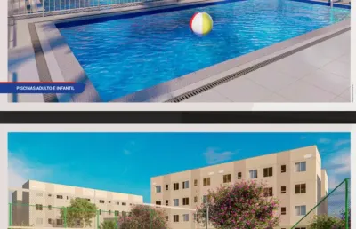 Apartamento com 2 quartos à venda na Quadra QC 09, Cidade Jardins, Valparaíso de Goiás