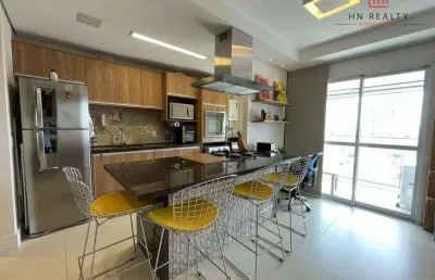 Lindo apartamento com 1 suíte à venda, 66 m² por r$ 795.000 - taquaral - campinas/sp