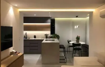 Apartamento com 1 dormitório à venda, 51 m² por r$ 950.000,00 - cambuí - campinas/sp