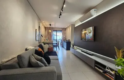 Lindo apartamento pronto para morar, com terraço todo ensolarado.