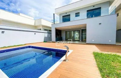 Casa com 3 dormitórios à venda, 258 m² por r$ 2.480.000,00 - condomínio villa bella siena - paulínia/sp