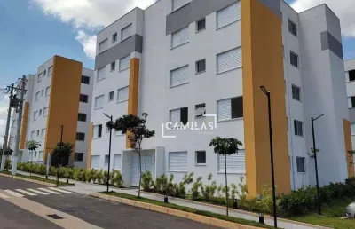 Apartamento com 2 dormitórios à venda, 45 m² por r$ 230.000,00 - dona edith campos fávero - paulínia/sp