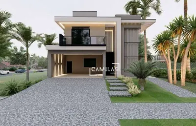 Casa com 3 dormitórios à venda, 286 m² por r$ 2.600.000,00 - condomínio villa bella siena - paulínia/sp
