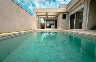 Casa à venda, 262 m² por r$ 2.250.000,00 - condomínio residencial santorini - paulínia/sp