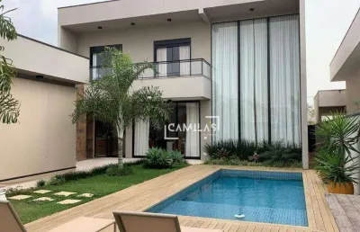 Casa à venda, 330 m² por r$ 2.200.000,00 - condomínio residencial athenas - paulínia/sp