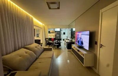 Apartamento com 2 dormitórios à venda, 71 m² por r$ 740.000,00 - residencial tons do morumbi - paulínia/sp