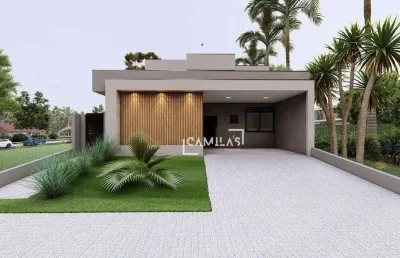 Casa à venda, 181 m² por r$ 1.690.000,00 - condomínio residencial santorini - paulínia/sp