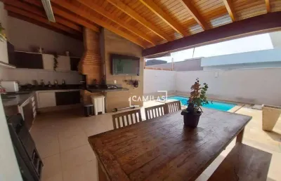 Casa com 3 dormitórios à venda, 184 m² por r$ 950.000,00 - condomínio campos do conde ii - paulínia/sp