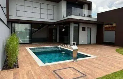 Casa à venda, 245 m² por r$ 2.420.000,00 - condomínio residencial santorini - paulínia/sp