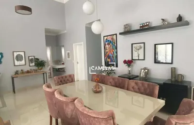 Casa com 3 dormitórios à venda, 268 m² por r$ 1.630.000,00 - condomínio athenas - paulínia/sp